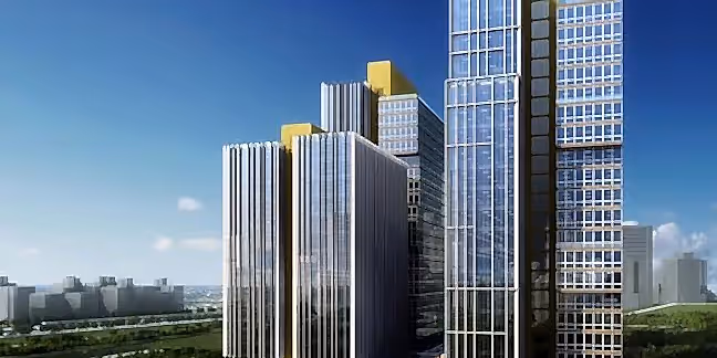 İstanbul’daki modern plaza ve iş merkezlerinde Olimpos Endüstriyel Dağcılık tarafından uygulanan profesyonel iple erişim çözümleri