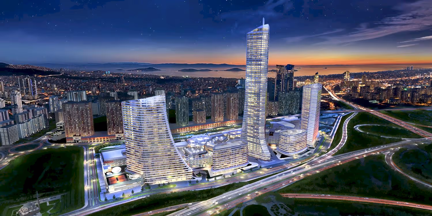 Metropol İstanbul kulesinde iple erişim yöntemi ile gerçekleştirilen dış cephe teknik montaj, cam temizliği ve bakım çalışmaları.